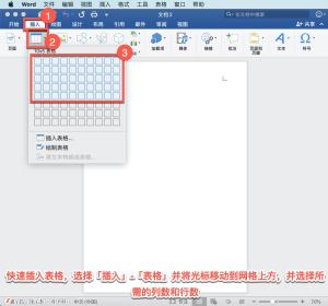 Microsoft Word 教程，如何在 Word 中插入表格？