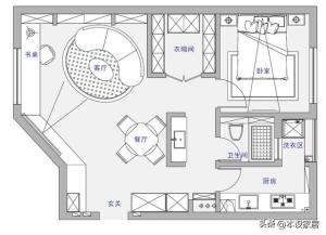 这是我见过最赞的小户型装修：仅49㎡，功能齐全，配色也赏心悦目