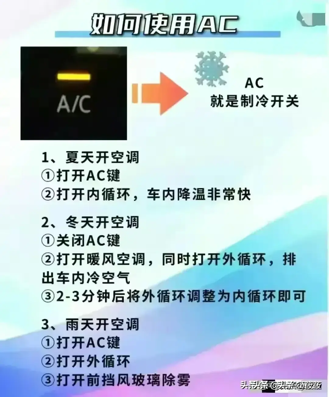 自动挡汽车驾驶流程，终于有人整理得一目了然，收藏起来看看 