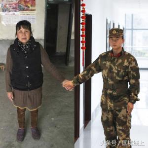 温馨！兵哥带你“穿越”千里牵起妈妈的手