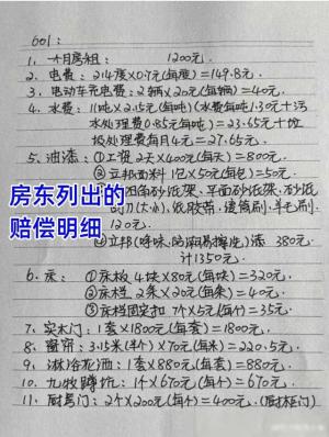 江西一租客退房被索赔1万，房东拿灯照找损坏痕迹，村委还护犊子-图5