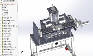 自动涂胶机设备3D模型图纸 Solidworks设计-图2