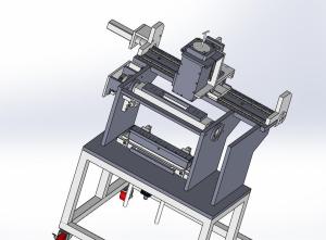 自动涂胶机设备3D模型图纸 Solidworks设计-图4