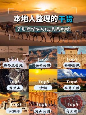 宁夏银川中卫旅游10大景点攻略，花费多少合适，建议收藏转发