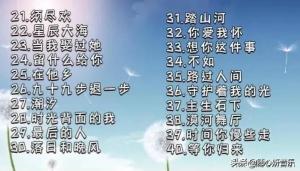 2022年40首火爆全网的热门歌曲  第2张