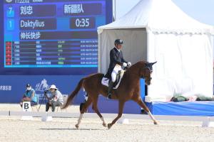 全国马术盛装舞步锦标赛圆满落幕，广东队获得团体冠军