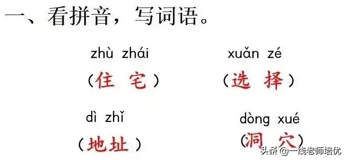 知识点+练习题 部编版四年级语文上册 11 蟋蟀的住宅-图18