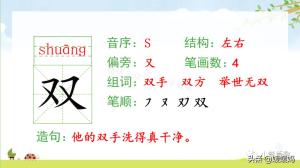 一年级下册语文识字2姓氏歌图文详解及同步练习-图6