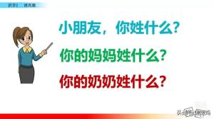 一年级下册语文识字2姓氏歌图文详解及同步练习-图10