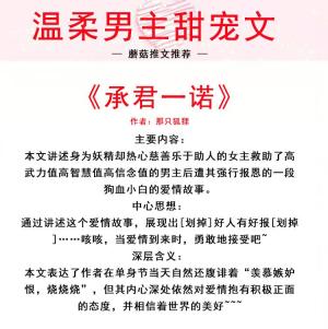 温柔男主甜宠文，内敛沉稳温文尔雅，使人欲罢不能，只愿岁月静好  第3张