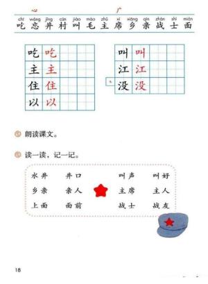 一年级语文下册课文1吃水不忘挖井人知识点-图2