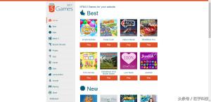 一篇文带你走进国外的Html5游戏网站