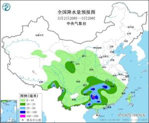 四川盆地的降雨预计还会持续 五一假期会留一天不下雨