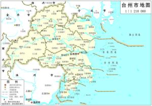 浙江省2023年版行政区划地图（含11大地级市高清地图）  第11张