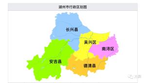 「地图」浙江各地市的行政区划地图  第11张