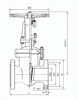 捷耐特产品推荐：Z40/Z41钢制法兰闸阀