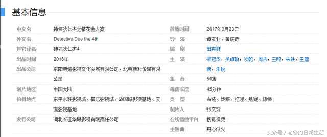 神探狄仁杰4登录搜狐视频，你会看么？