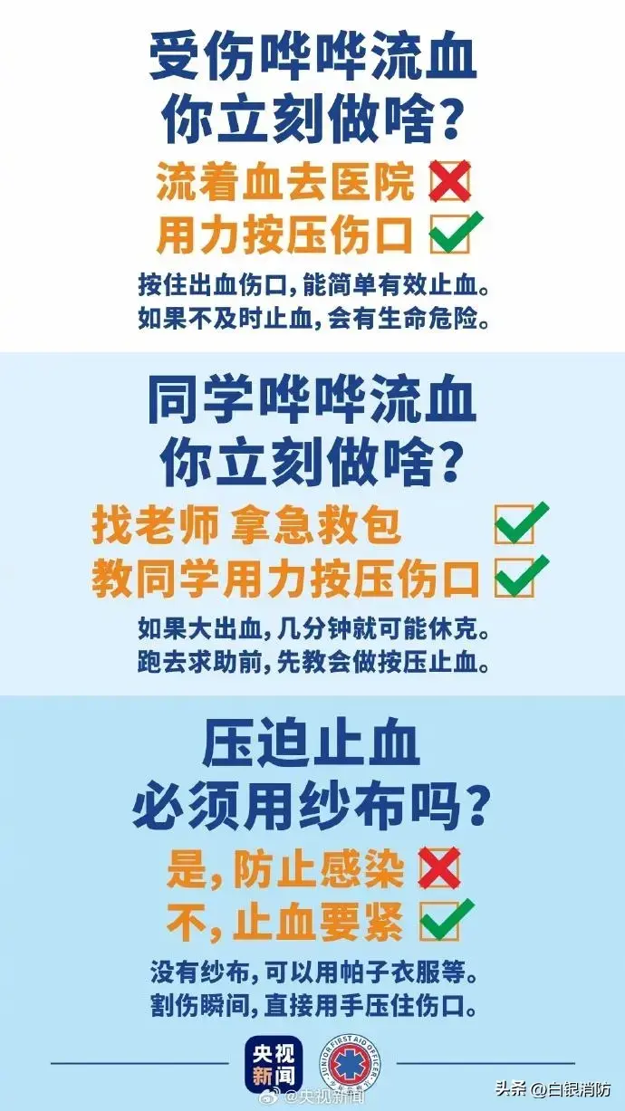 这些安全小知识每个孩子都该了解→