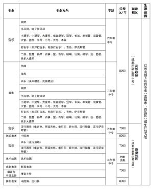 四川音乐学院附中2022年招生简章  第2张