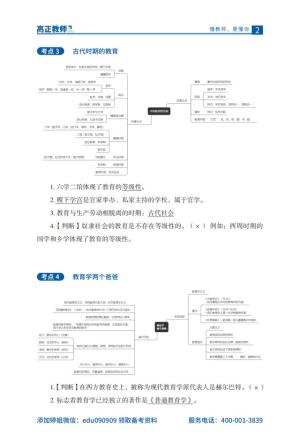 民转公必背！教育学、心理学考点汇总！高频考点+真题演练  第10张